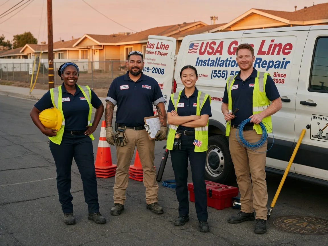 Gas Line Installation company in Doerun, GA